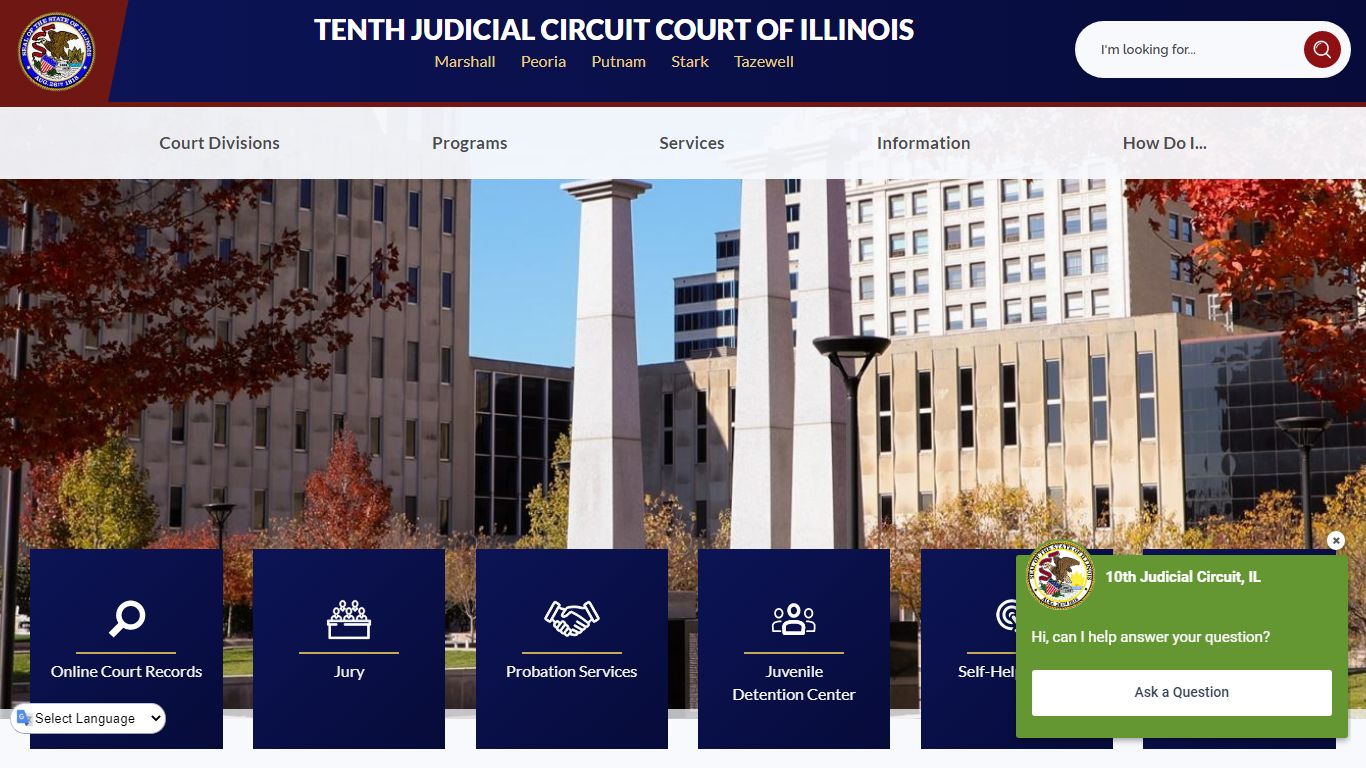 Peoria County Tenth JCC, IL | Official Website